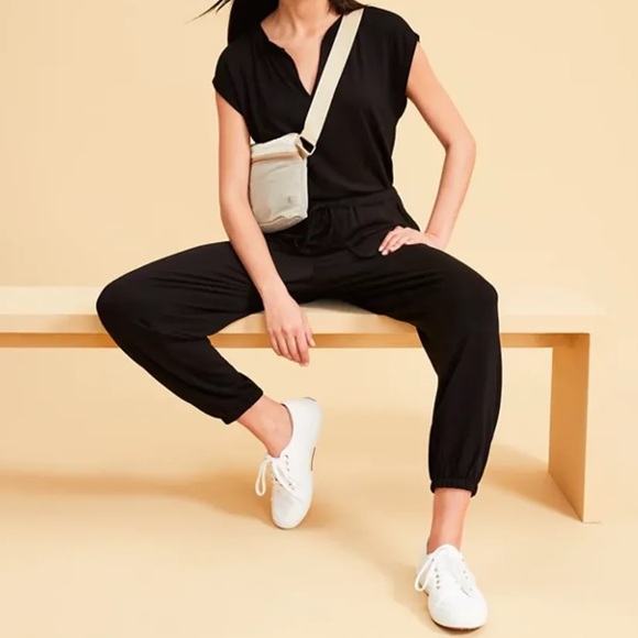 LIKE NEW Lou and Grey Signature Soft Jumpsuit - Picture 2 of 3